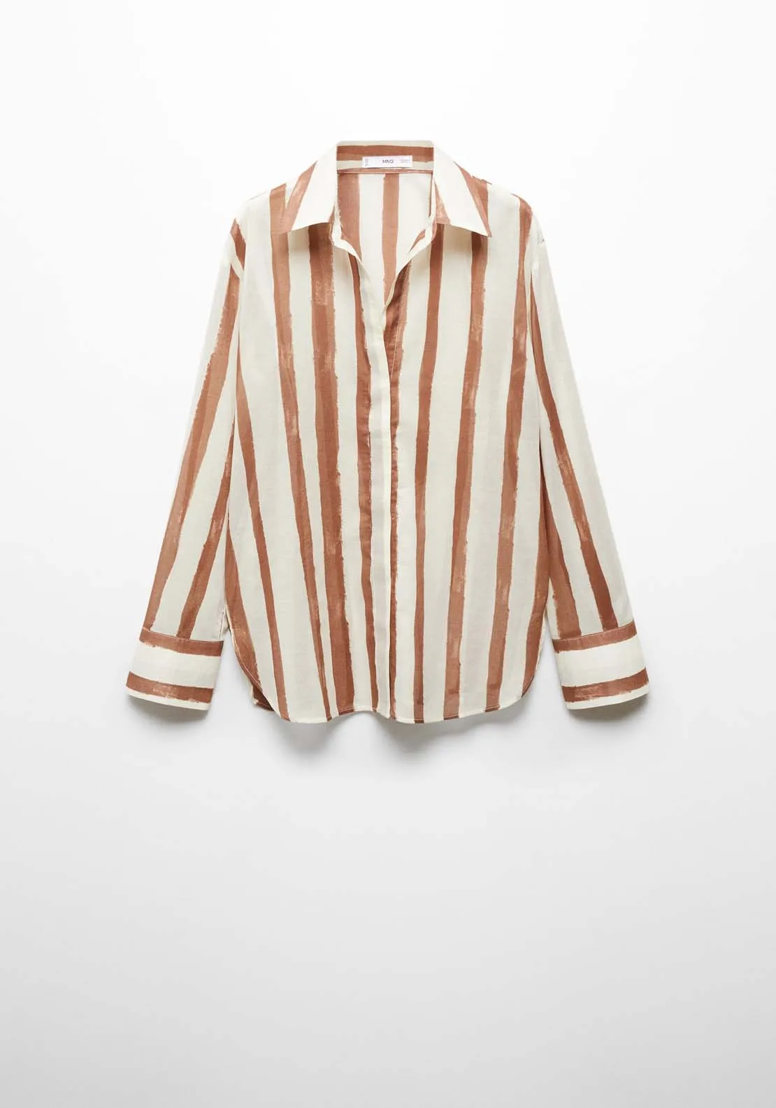 100% cotton striped shirt