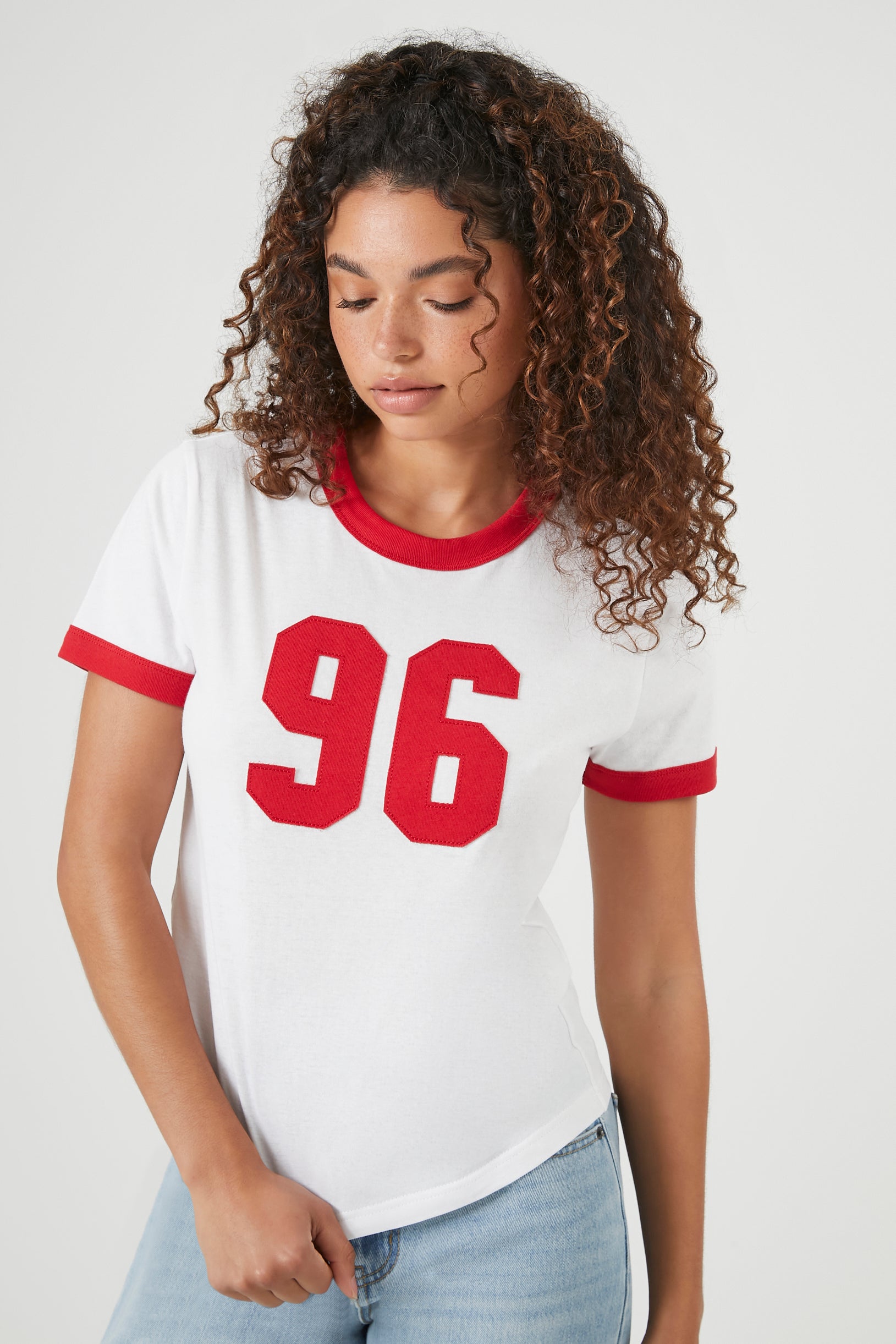 96 Graphic Ringer Tee