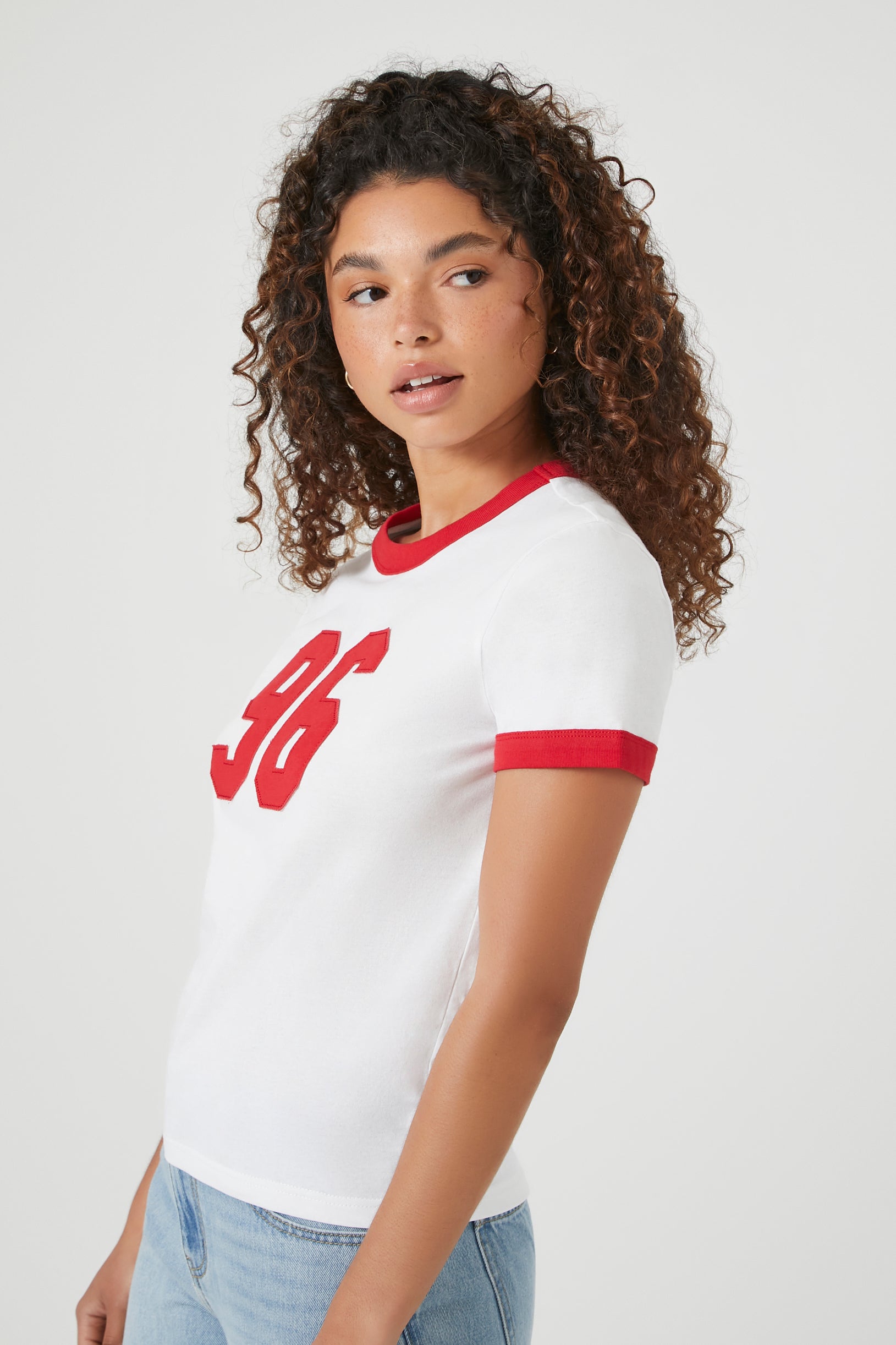 96 Graphic Ringer Tee