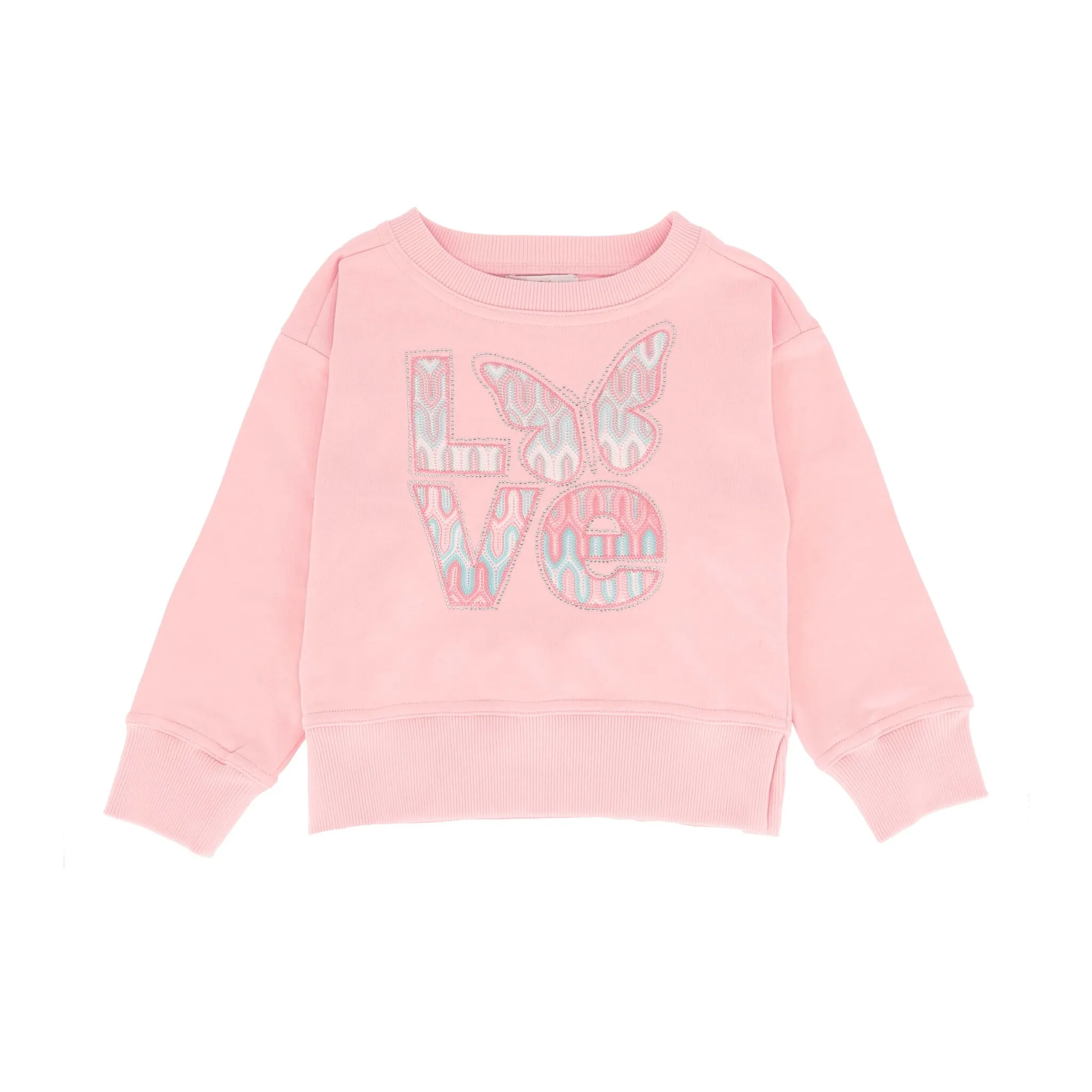 Angels Face Love Logo Sweat Top