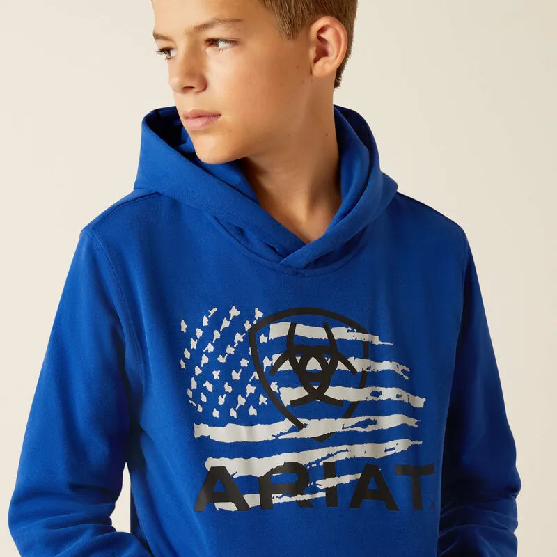 Ariat Boy's Surf The Web Breakthru  Hoodie 10052392