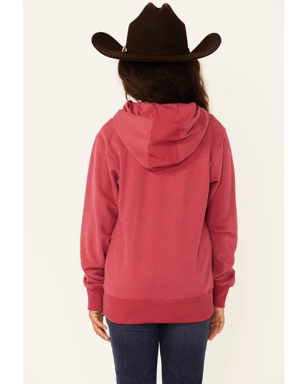 Ariat Girls' 3D Logo Graphic Terry Hoodie