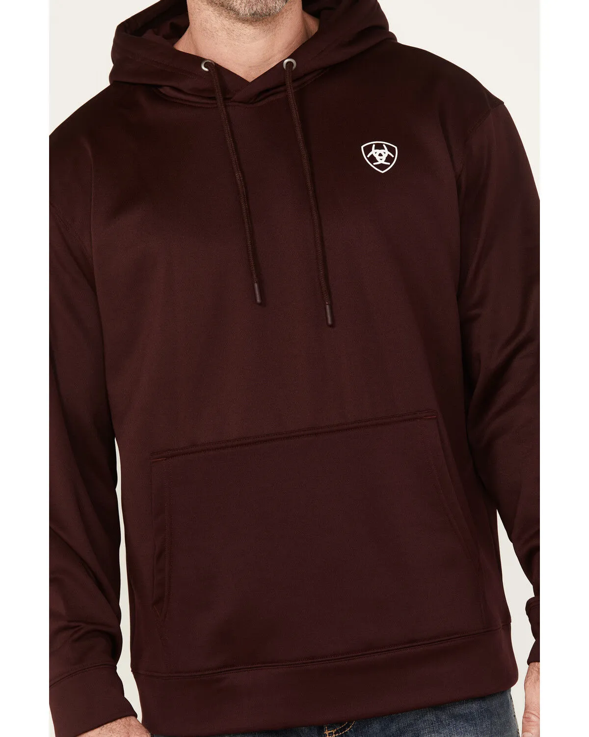 Ariat Men's Logo Tek Fleece Hoodie