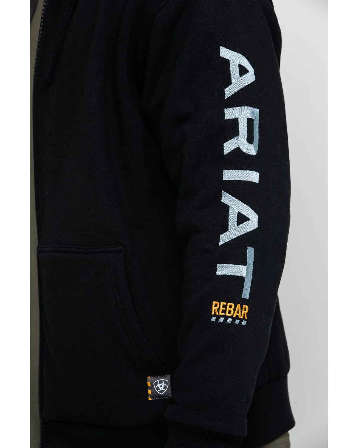 Ariat Men's Rebar All-Weather Full Zip Work Hoodie