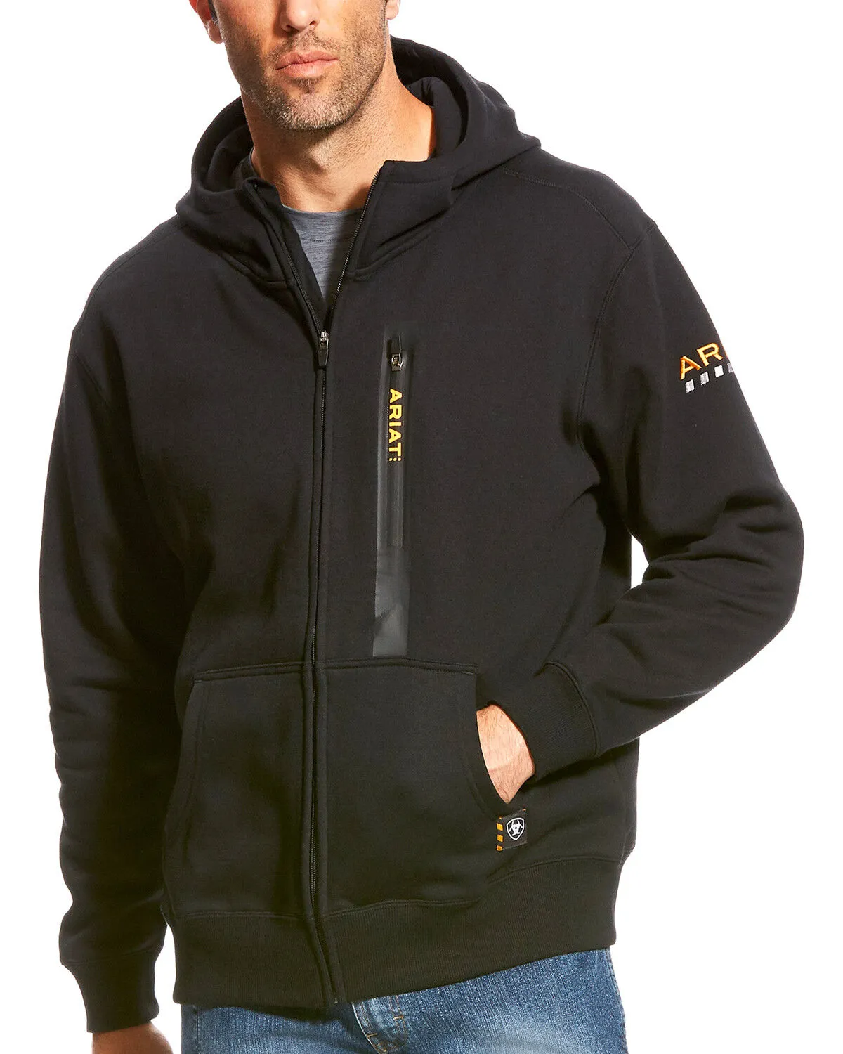 Ariat Men's Rebar Full Zip Hoodie