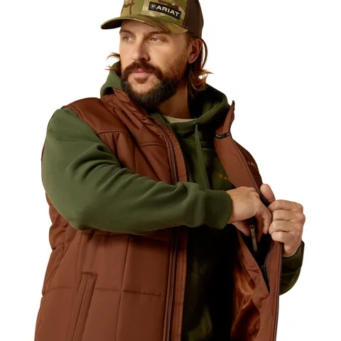 Ariat Men's Potting Soil Crius Insulated Vest