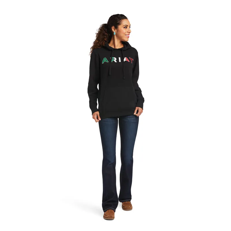 Ariat Women's Mexico Hoodie, Black