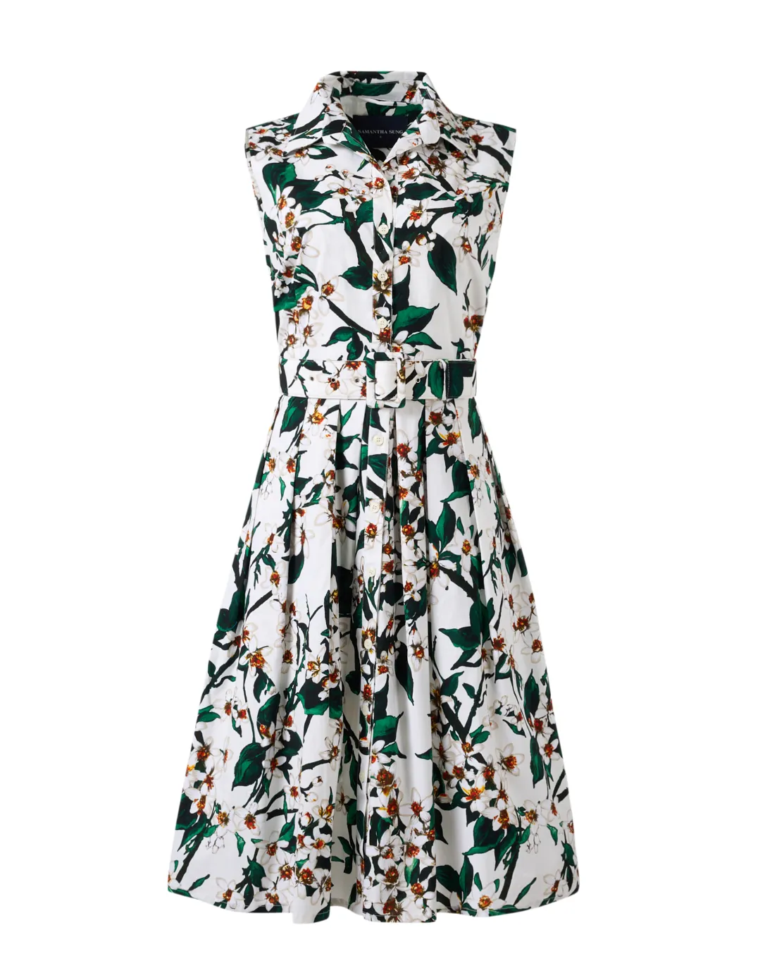 Audrey Magnolia Print Dress