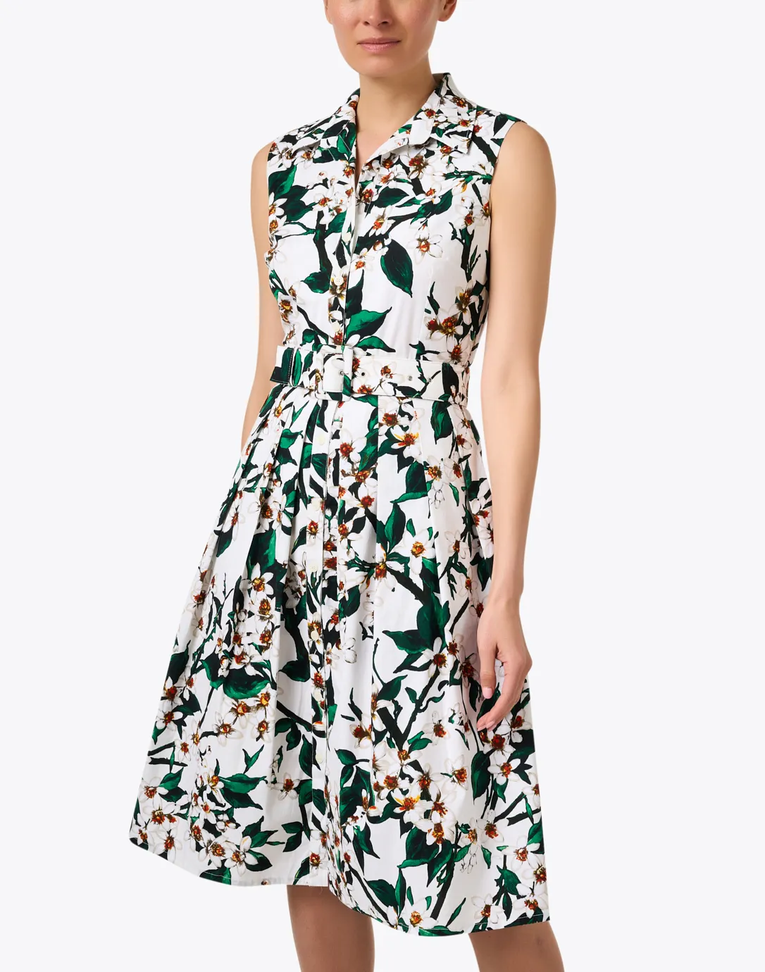 Audrey Magnolia Print Dress