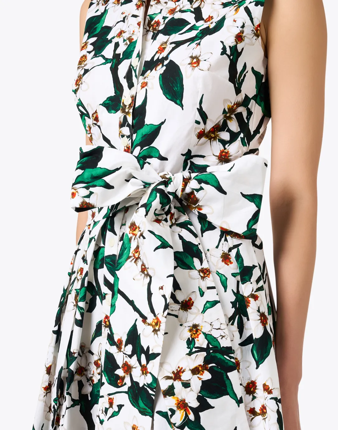 Audrey Magnolia Print Dress