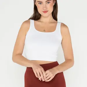 Bamboo Square Neck Crop