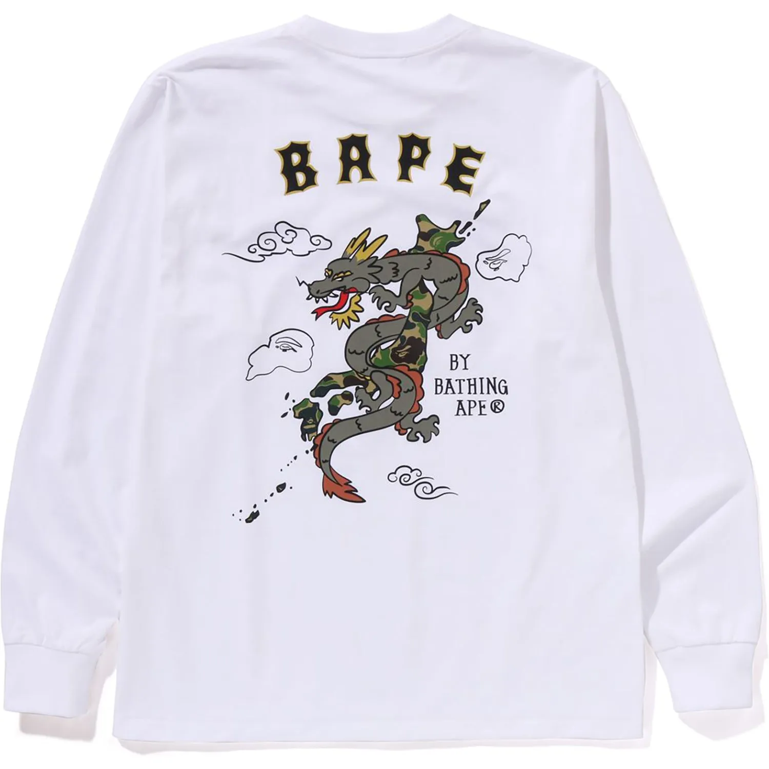 BAPE SOUVENIR GRAPHIC L/S TEE MENS