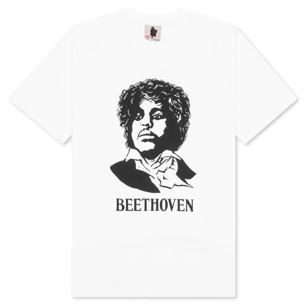 Beethoven S/S Tee - White