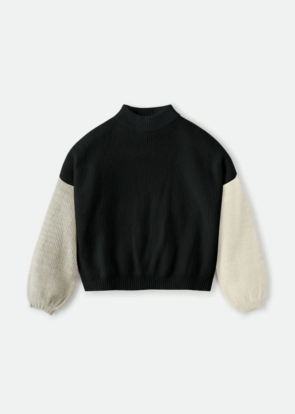 Burning Up Sweater - Black