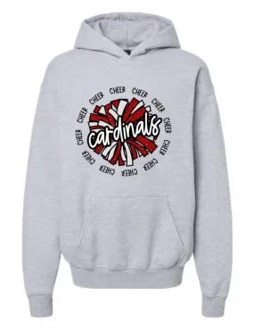 Cardinals Cheer Hoodie: Youth