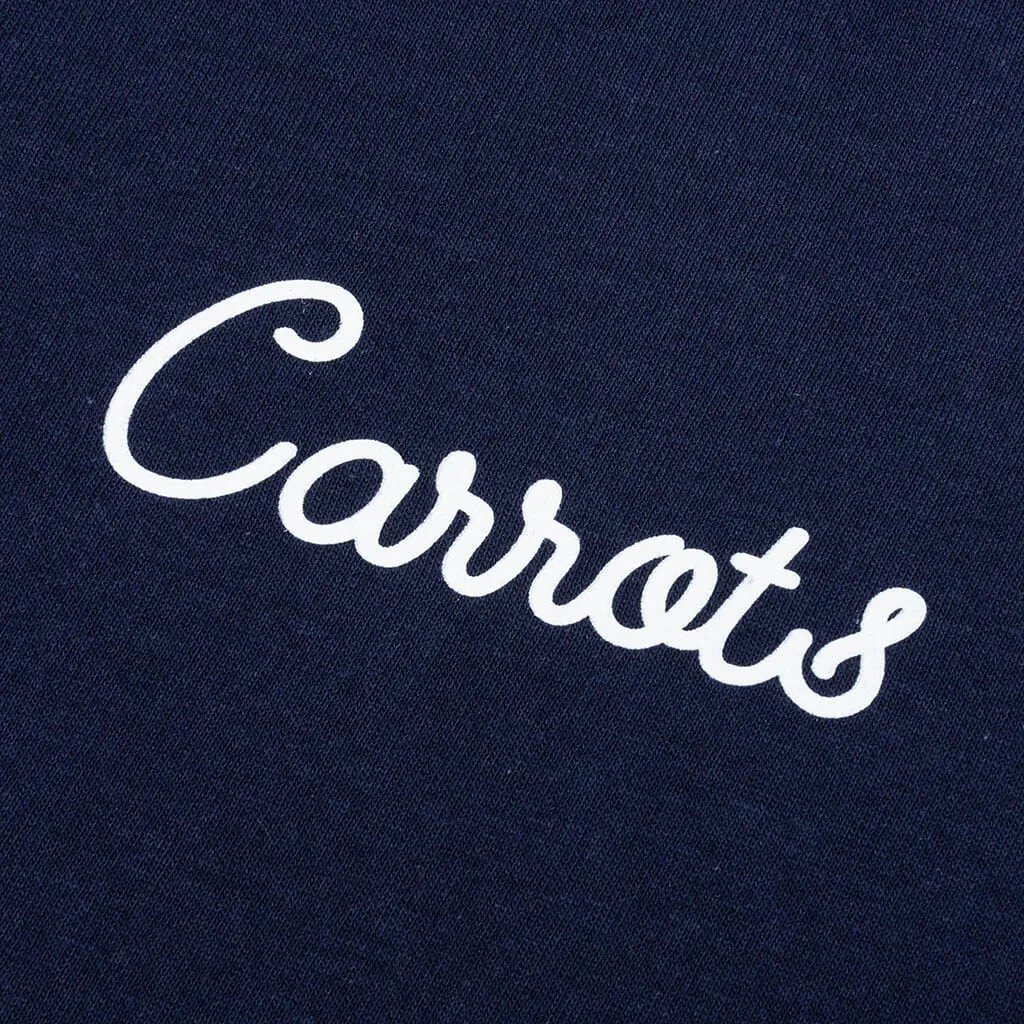 Carrots By Anwar Carrots Varsity Long Sleeve - Navy