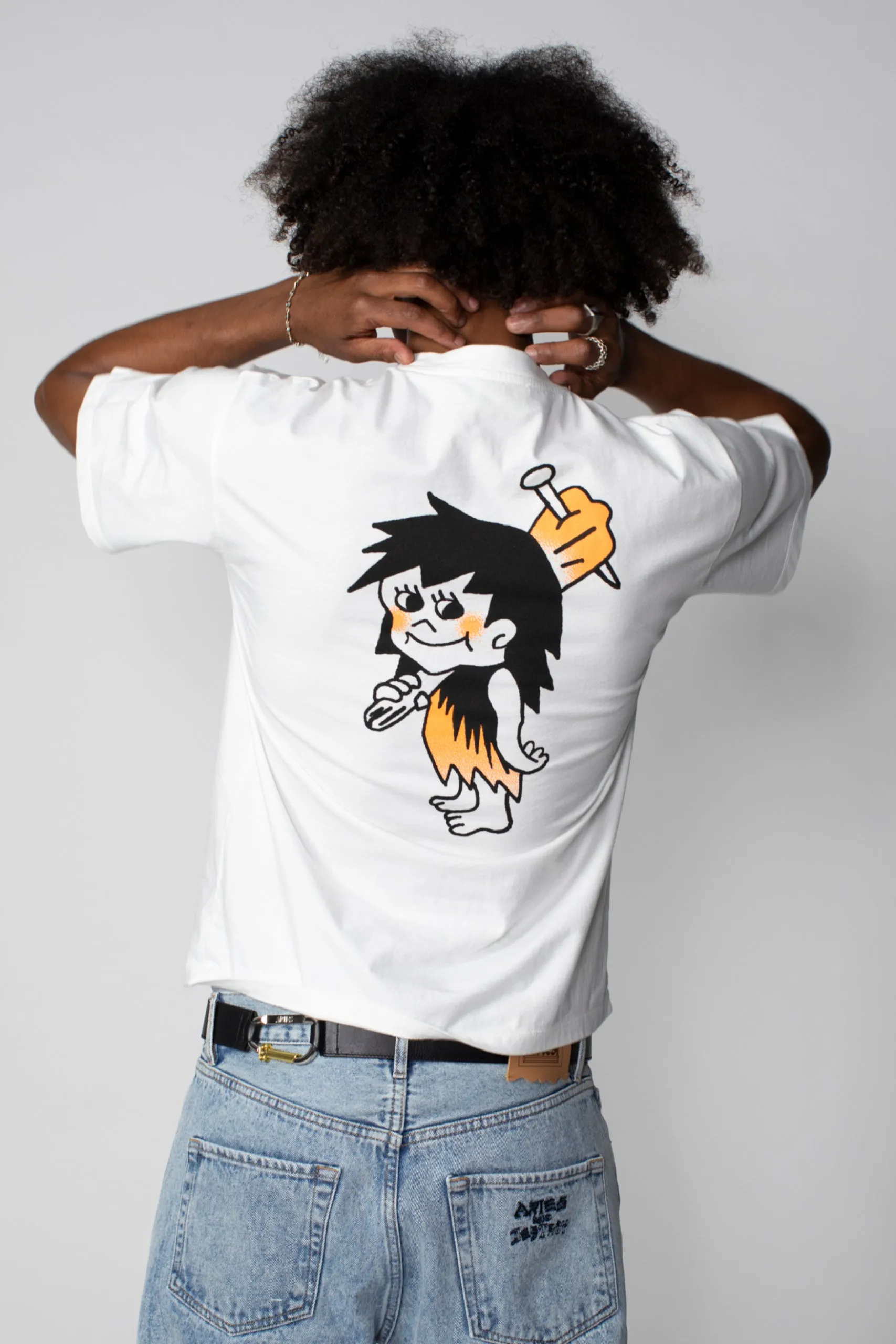 CAVE THEY SS TEE WHITE