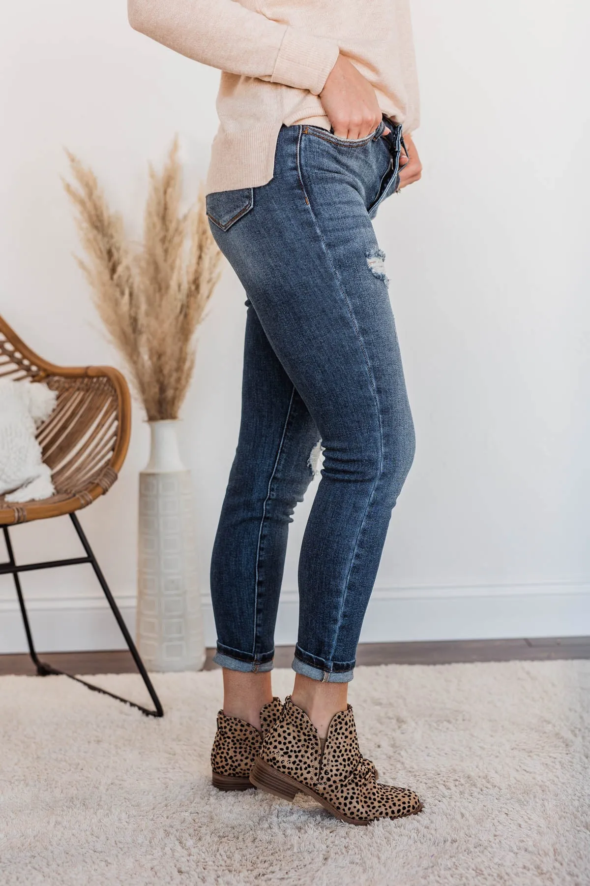 Cello Distressed Skinny Jeans- Zoella Wash