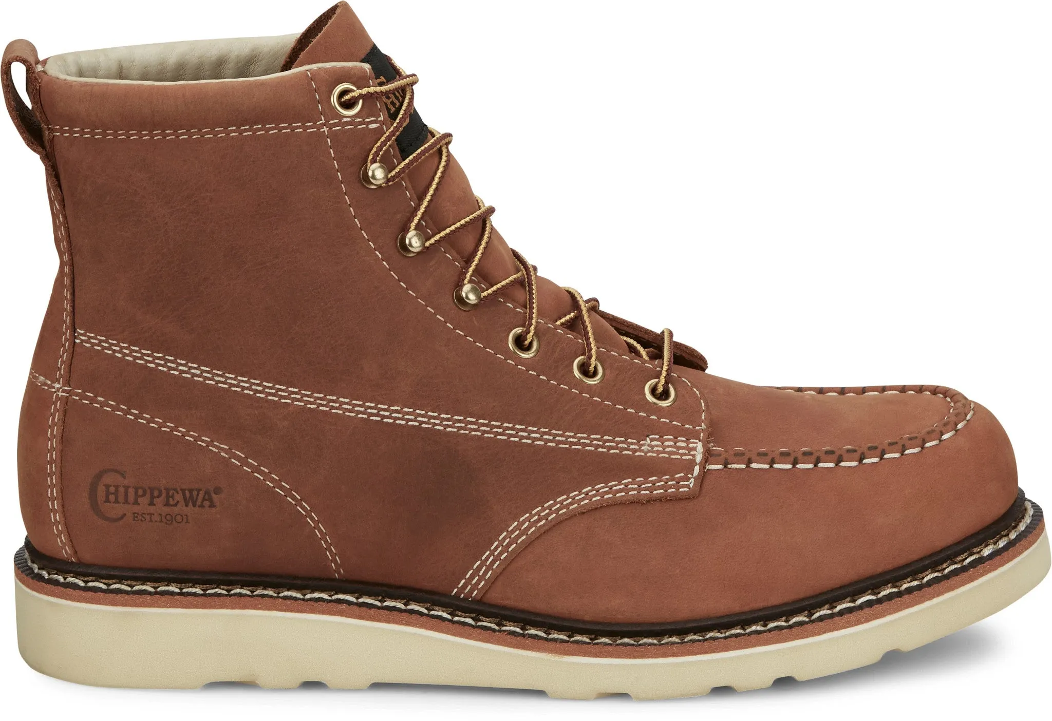 Chippewa Men's Edge Walker 6 Lace Up Wedge Work Boot