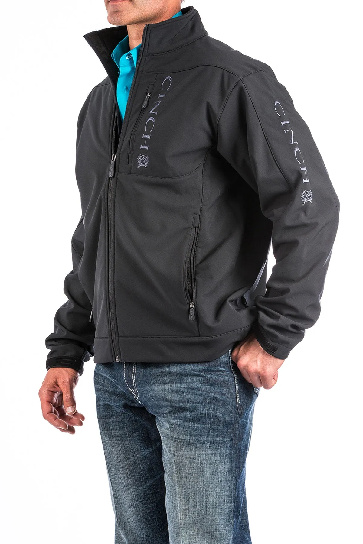 Cinch Men's Black Bonded Jacket