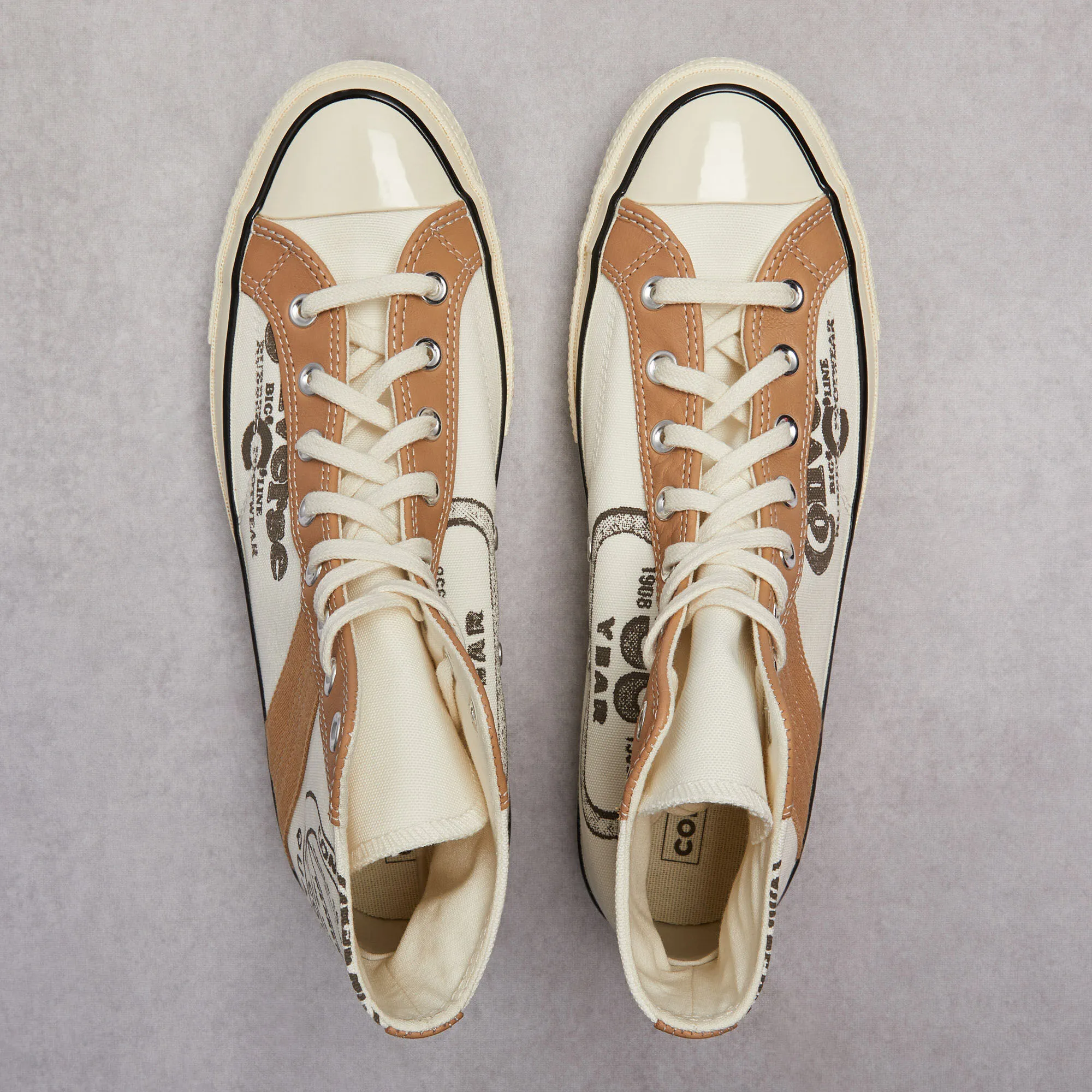 Converse Chuck 70 Leather Overlay Shoes