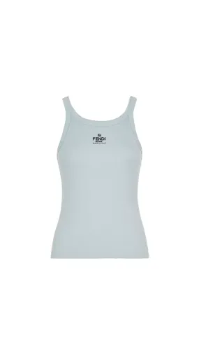 Cotton Tank Top - Pale Blue