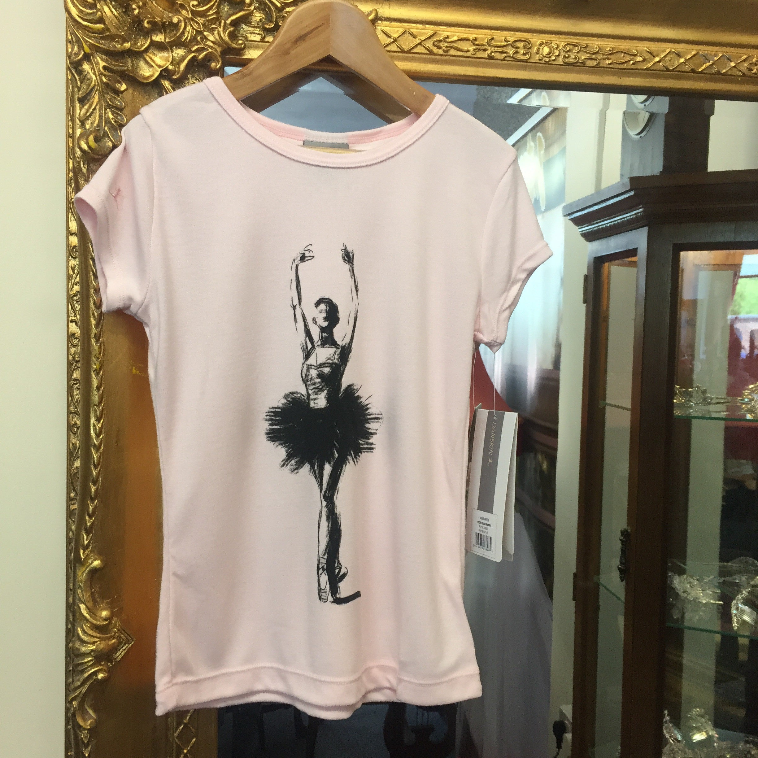 Danskin Ballerina children's tee