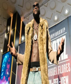 Deontay Wilder Fur Coat | Deontay Wilder Coat