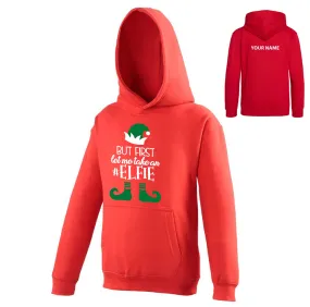 Elfie Hoodie - Red - Youth