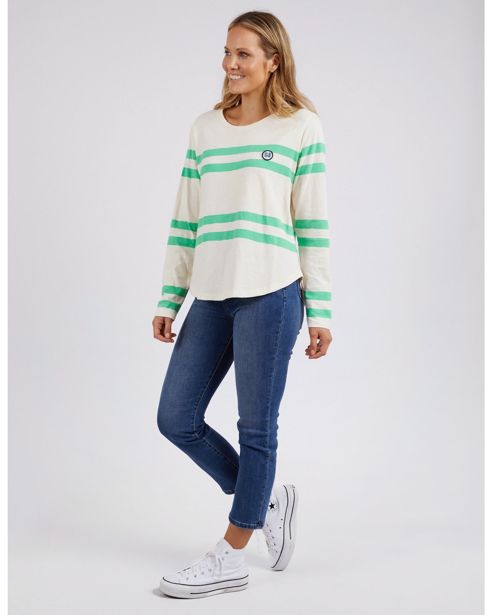 Elm - Allegra Long Sleeve Tee - Meadow