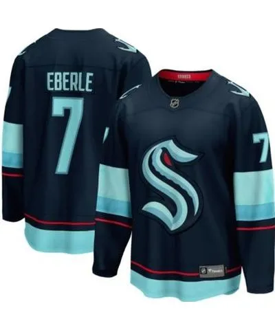 Fanatics Men's NHL Fanatics Jordan Eberle Seattle Kraken Home Breakaway Player Jersey