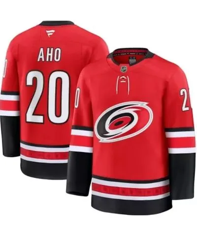 Fanatics Men's NHL Fanatics Sebastian Aho Carolina Hurricanes Alternate Premium Jersey