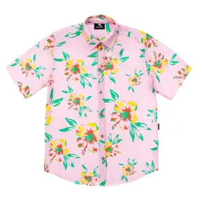 FLOWERS SHORT SLEEVE SHIRT - MKU108_HIB04