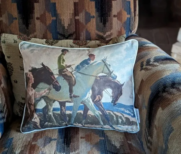 Frederic Whiting Morning Ride Cushion