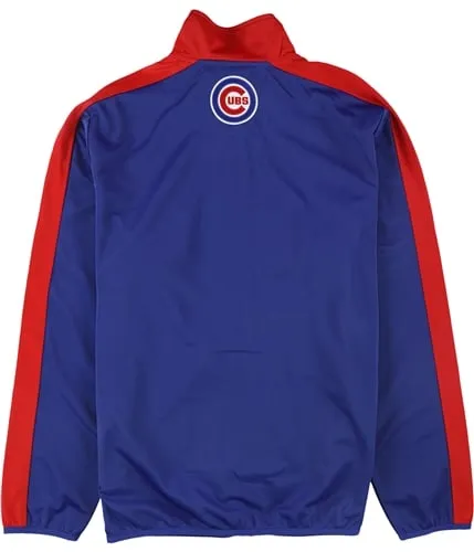 G-Iii Sports Mens Chicago Cubs Track Jacket, TW3