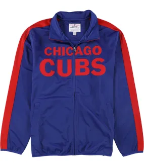 G-Iii Sports Mens Chicago Cubs Track Jacket, TW3