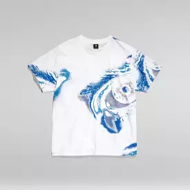 G-Star Saturated Loose White S/S Tee