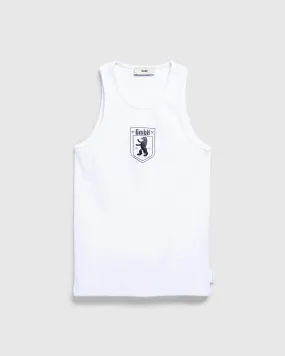 GmbH – Organic Cotton Rib Tank Top White | Highsnobiety Shop