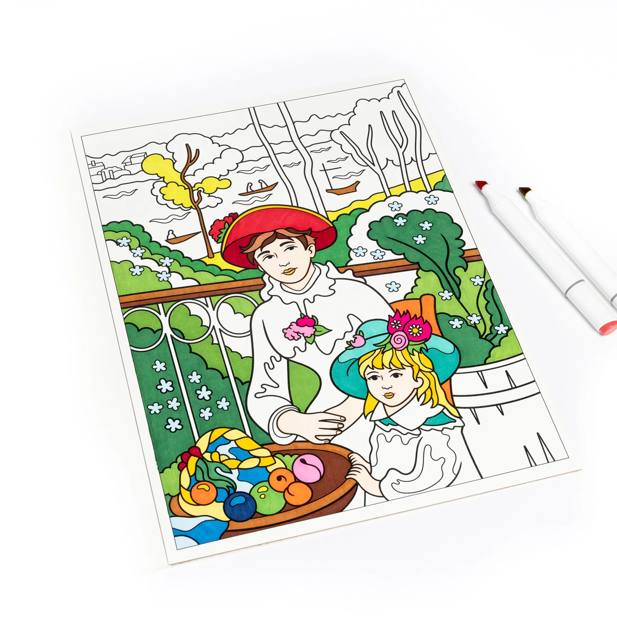 Impressionism - Coloring Book