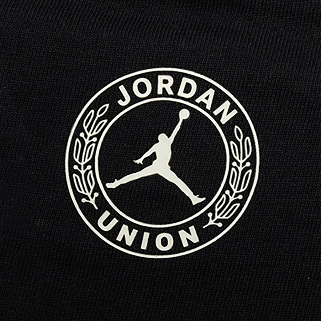 Jordan x Union S/S Tee - Black/Coconut Milk