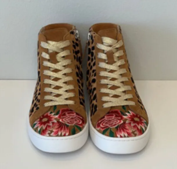 Junia Leopard Hi Top Sneaker