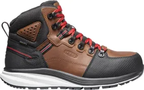 KEEN Utility Men's 7 Waterproof Red Hook Round Carbon-Fiber Toe Work Boot