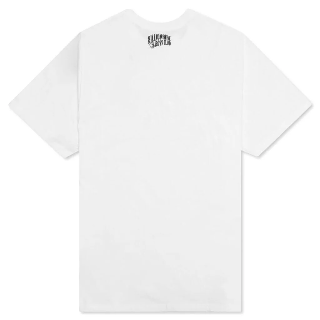 Laser S/S Tee - White