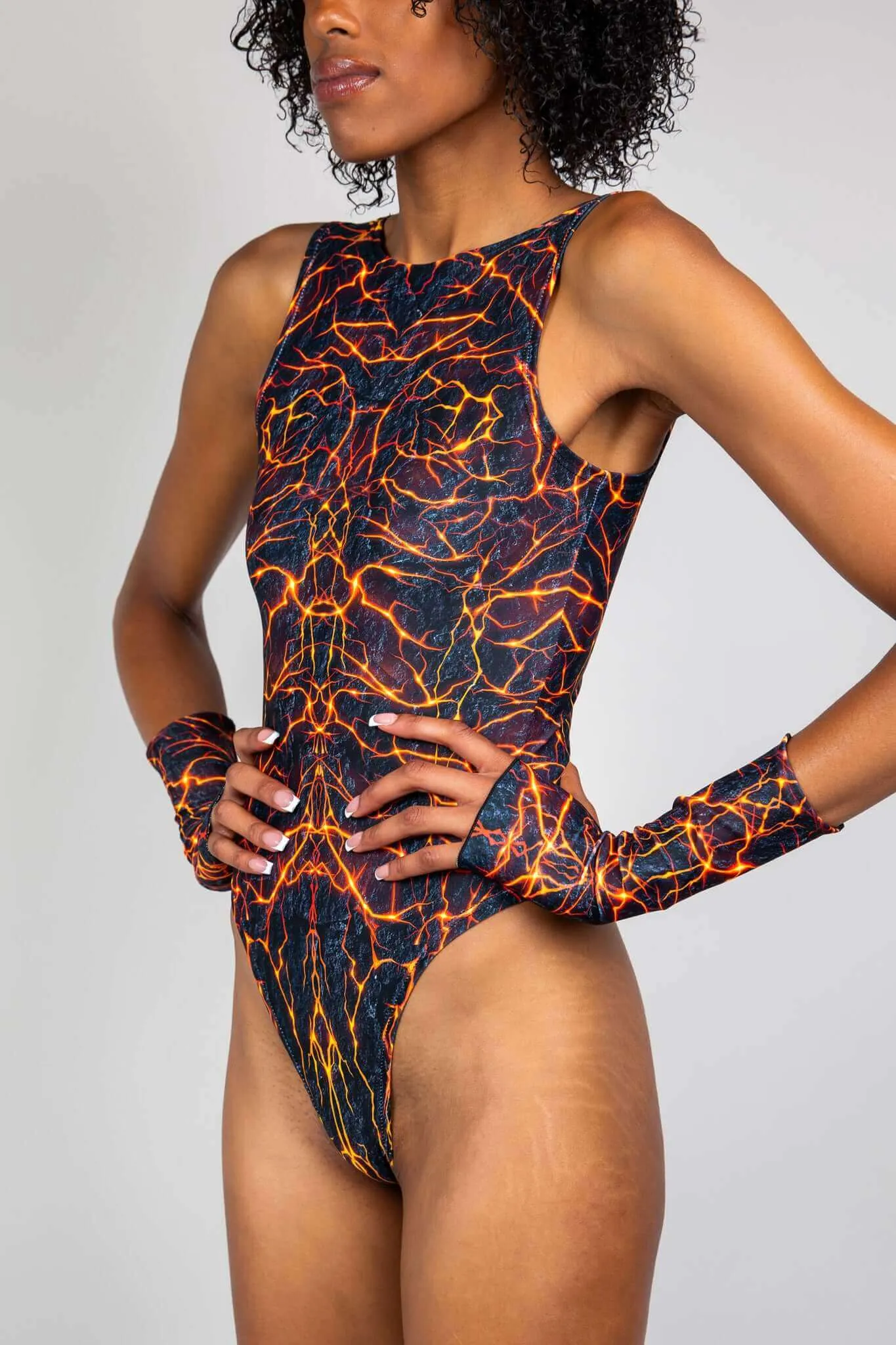 Magma High Neck Bodysuit