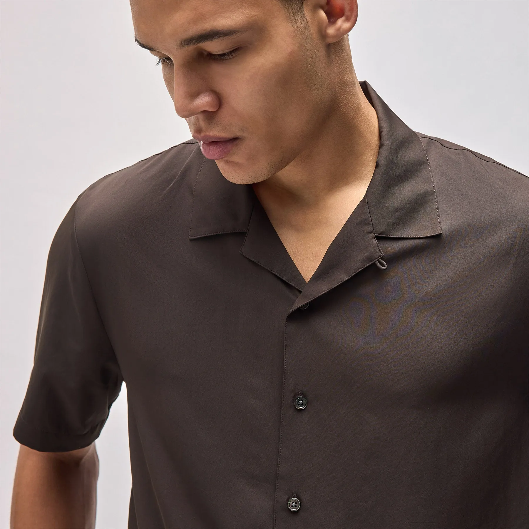 Matte Cabana Short Sleeve Shirt - Porcupine