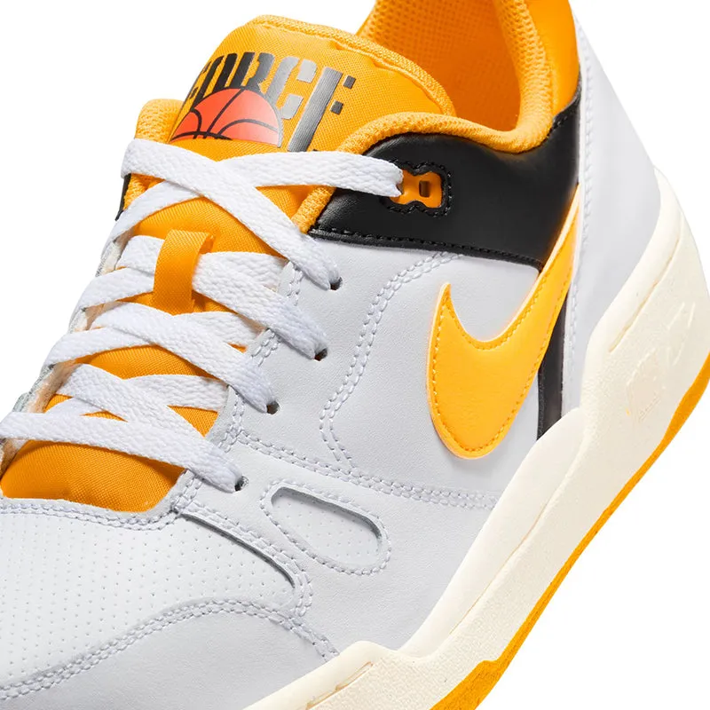 Men's Full Force Low White/University Gold/Black