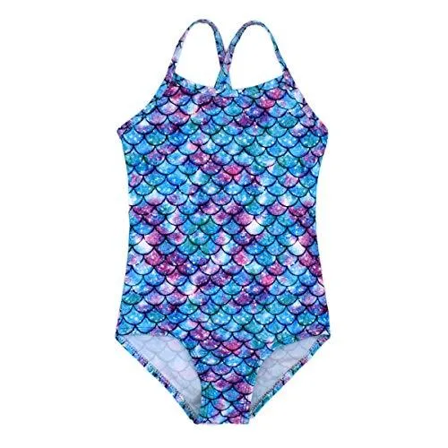 Mermaid Blue Mermaid Pink Swimsuit