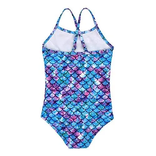 Mermaid Blue Mermaid Pink Swimsuit