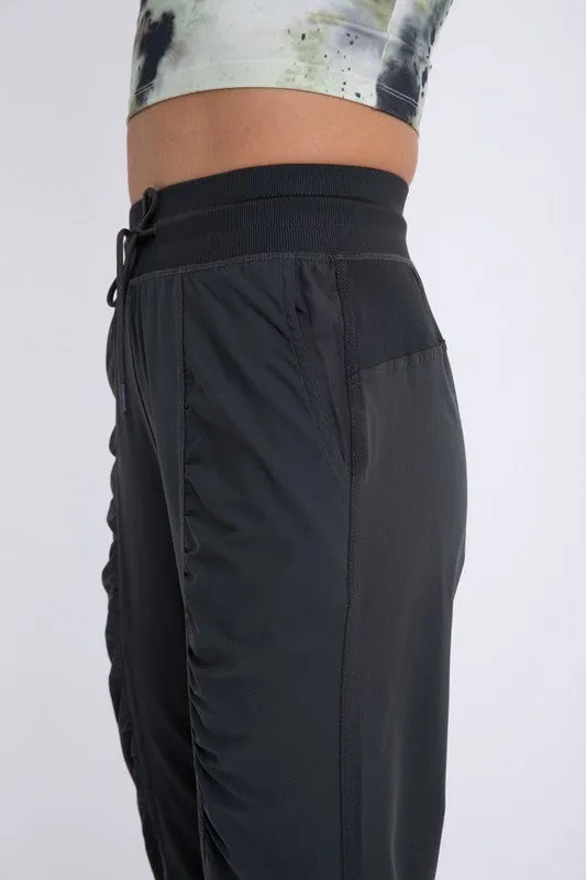 Mono B Ruched Front Active Joggers