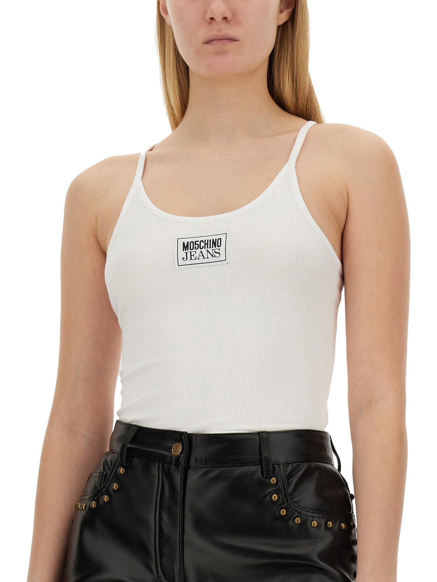 MOSCHINO JEANS    TOPS WITH LOGO